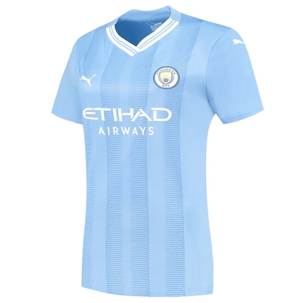 Camiseta Manchester City 1st Mujer 2023-2024